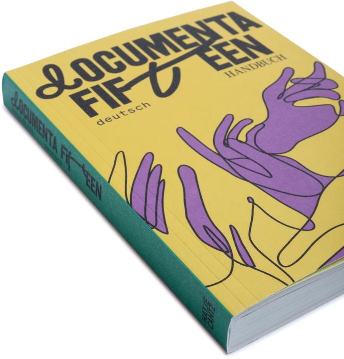 Actual product image documenta fifteen Handbuch (German, Ruangrupa, 2022)