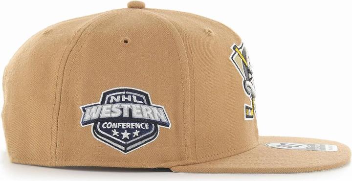 Produktbild 47 Brand Snapback Cap - Sure Shot Anaheim Ducks Camel Beige