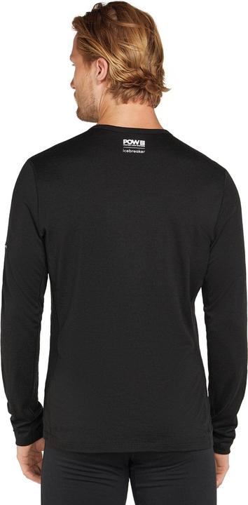 Actual product image Icebreaker Merino 200 Oasis L/S Crewe POW (M)
