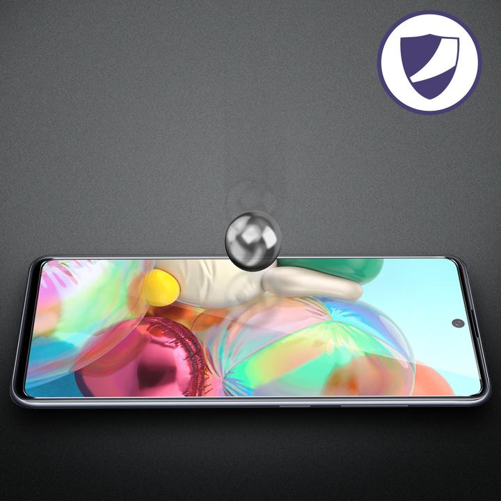 Actual product image Imak Screen protector, full cover screen protector (1 Piece, Samsung Galaxy A71)