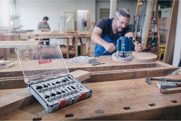 Actual product image Bosch Professional Zubehör Freehand milling cutter set.