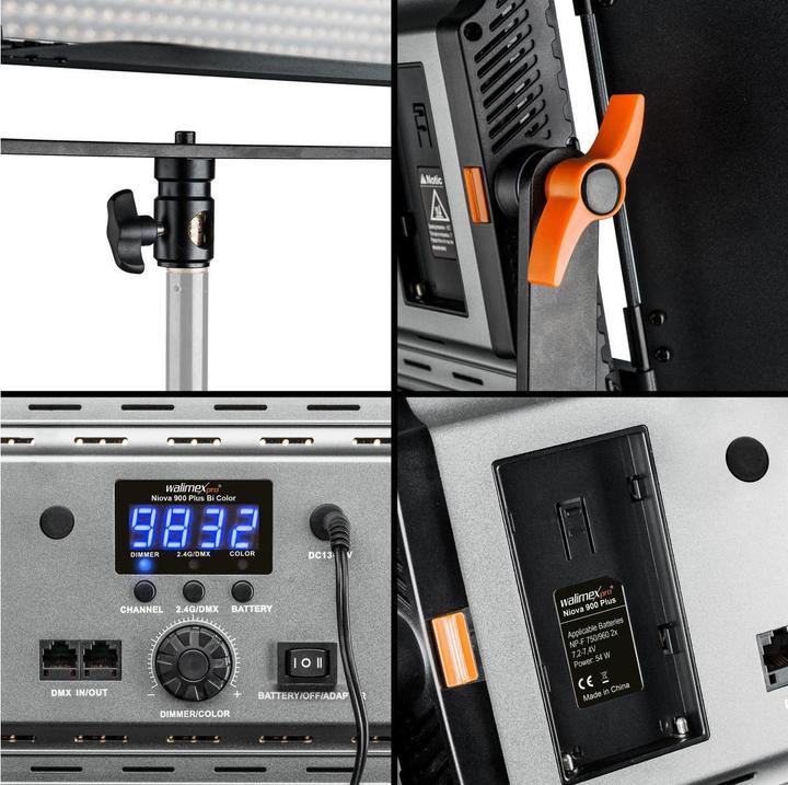 Produktbild Walimex Niova 900 Plus BI Color (Studioleuchte)