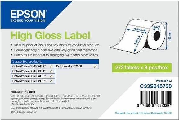 Immagine prodotto Epson Adesivo acrilico permanente ad alta brillantezza