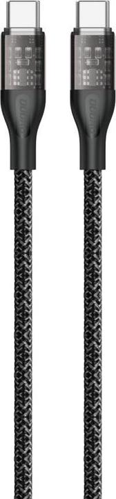 Dudao Fast charging cable 120W 1m USB-C - USB-C L22C - gray (1 m, USB 2.0)