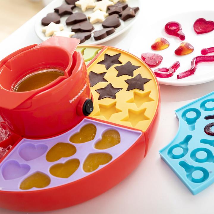 Actual product image InnovaGoods Machine for jelly babies and chocolate - 2-in-1