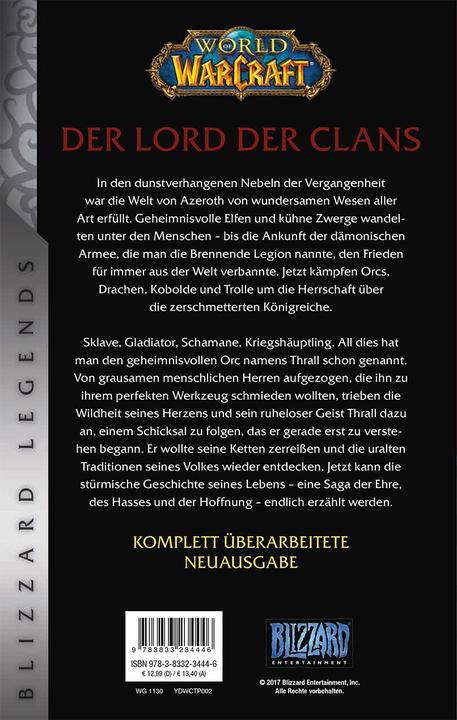Produktbild Panini World of Warcraft: Der Lord der Clans (DE)