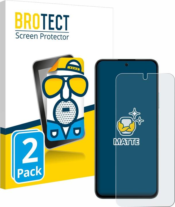 Produktbild BROTECT Entspiegelungs-Schutzfolie Displayschutz Matt (2 Stück, Realme X7 5G)
