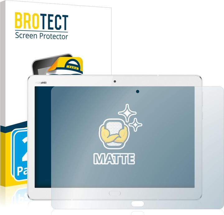 Actual product image BROTECT Anti-glare screen protector matt (2 Piece, MediaPad M3 Lite 10.1)