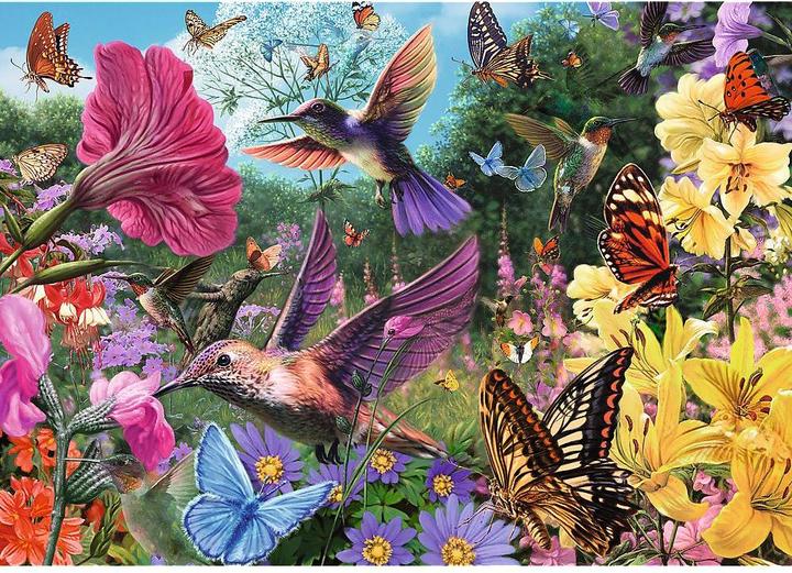 Produktbild Trefl Puzzle Premium Plus 1000 - Ein Garten für die Vögel (1000 Teile)