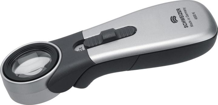 Actual product image Schweizer Optik Hand magnifier with light Tech-Line CLASSIC