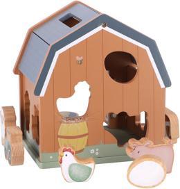 Actual product image Little Dutch Wooden moulding game Little Farm