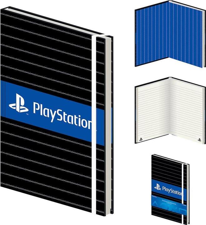 Produktbild Sony Notizbuch mit Nadelstreifen (A5, Speziallineatur, Harter Einband)