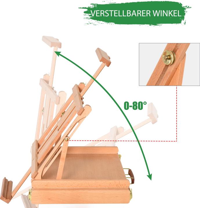 Image du produit Vinsetto Chevalet à angles réglables