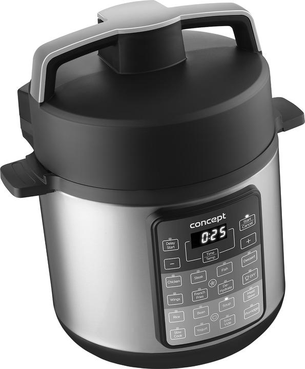 Image du produit Concept CK7000 multi cooker Black, Stainless steel