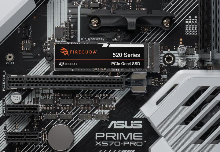 Image du produit Seagate Firecuda 520 (1000 Go, M.2 2280)