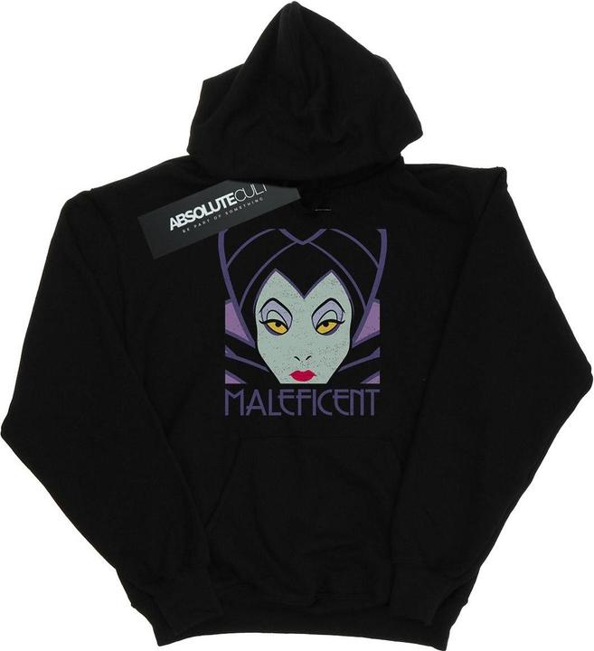 Image du produit Disney - Sweat à capuche MALEFICENT CROPPED HEAD - Fille (140, 146)