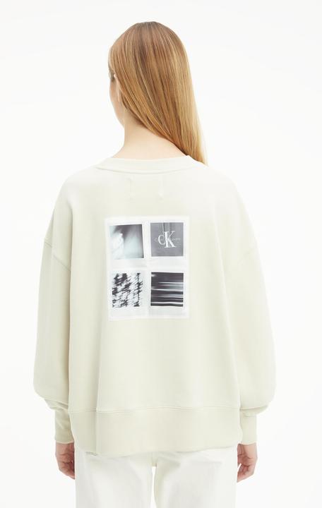 Actual product image Calvin Klein Jeans Back Polaroid Label Sweater - 90467 (S)