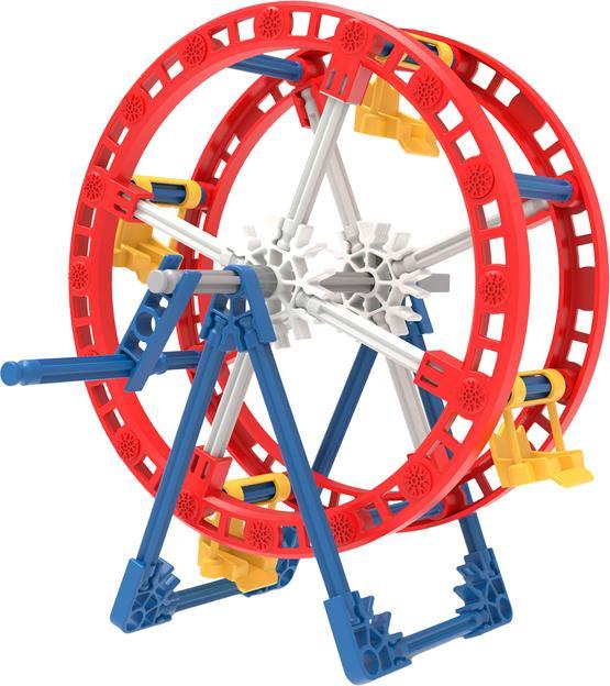 Actual product image K'Nex Knex Ferris wheel construction kit, 48 pieces.