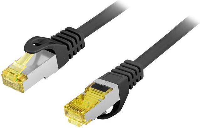 Produktbild equip Patchkabel Cat6A S/FTP 2xRJ45 2.00m Outdoor schwarz (S/FTP, CAT6a, 2 m)