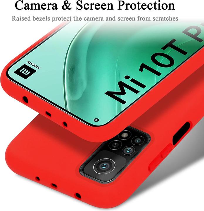Produktbild Cadorabo TPU Liquid Silicone Case Cover (Xiaomi Mi 10T, Xiaomi Mi 10T Pro)