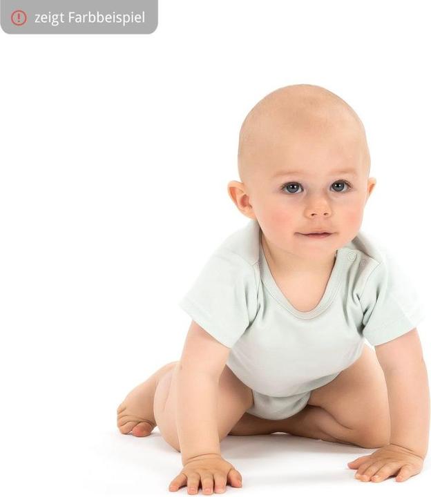 Image du produit La Loona LaLoona Body bébé manches courtes OEKO-TEX® pack de 6 - Rose Gris (80)