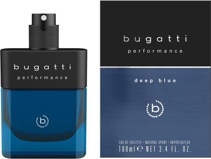 Actual product image Bugatti Performance Deep Blue Eau de Toilette Spr 100 ml (Eau de toilette, 100 ml)