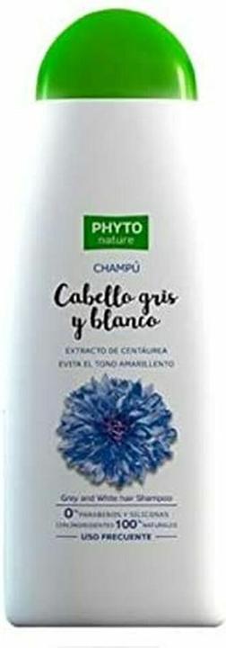 Phyto Natur Graues Weisses Haar Shampoo 400ml (400 ml, Flüssiges Shampoo)