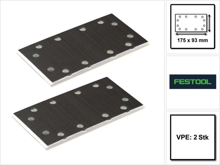 Immagine prodotto Festool SSH STF 93 x 175/8 Tampone di levigatura, per levigatrici RS 300, RS 3, LRS 93 - 2 pz. (2x