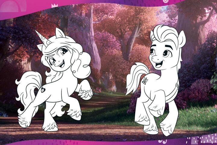 Actual product image My Little Pony My colouring book