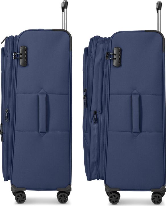 Actual product image Franky Melbourne 3.0 4-wheel trolley 79 cm with expansion pleat (90 l, XL (from 140l))