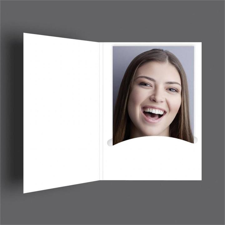 Actual product image Daiber 1x100 passport photo folders Profi-Line up to 4,5x6 cm (4.5 x 6 cm)