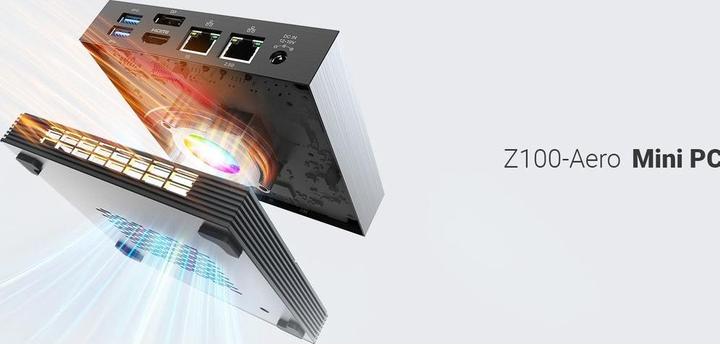 Actual product image Minix NEO Z100-Aero (Intel N100, 16 GB, 512 GB, Intel UHD Graphics)