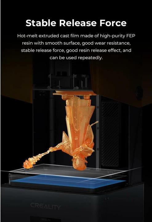 Produktbild Creality Ersatzteil Folien FEP für Resin Drucker, 5 Stück (Ersatzteile)