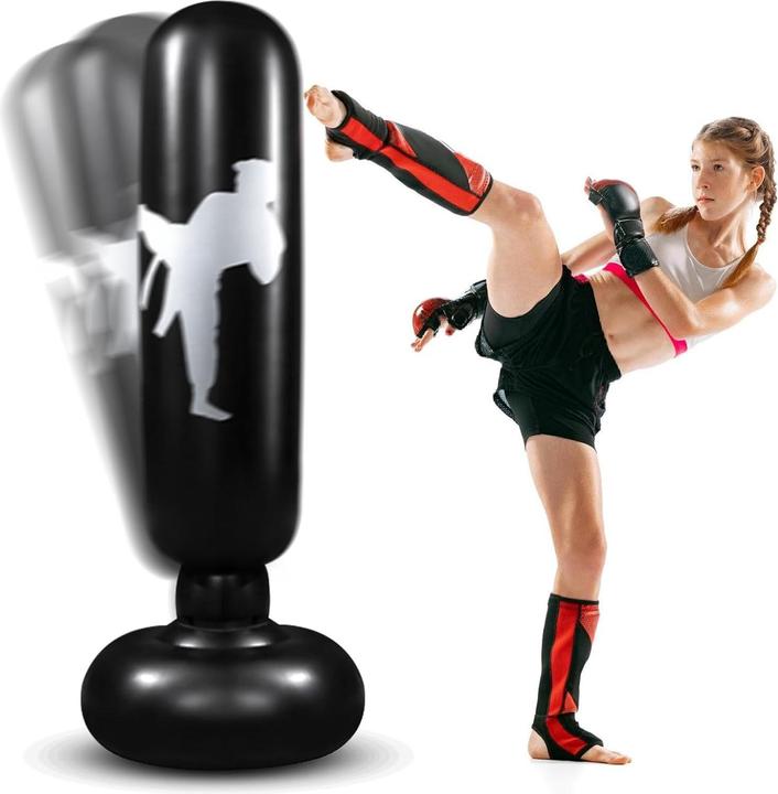Image du produit Cbx Sac de frappe gonflable, sac de frappe sur pied, 160cm (55 cm)