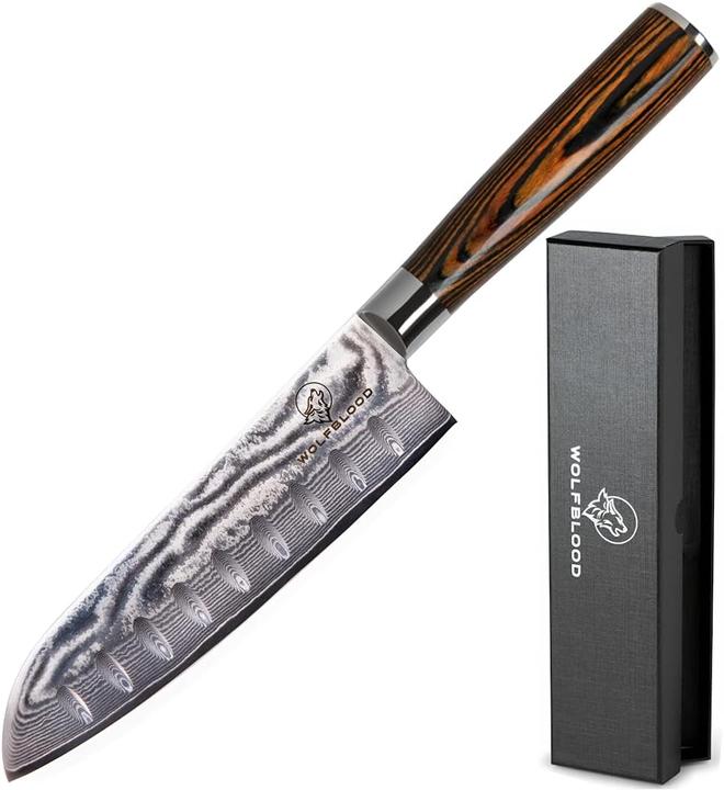 Produktbild Wolfblood Damastmesser XL (17 cm)
