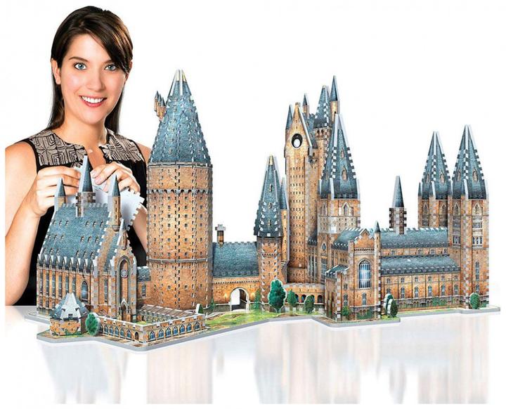 Actual product image Wrebbit 3D Hogwarts Great Hall (850 pieces)