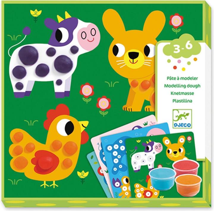 Produktbild Djeco Knete Tiere