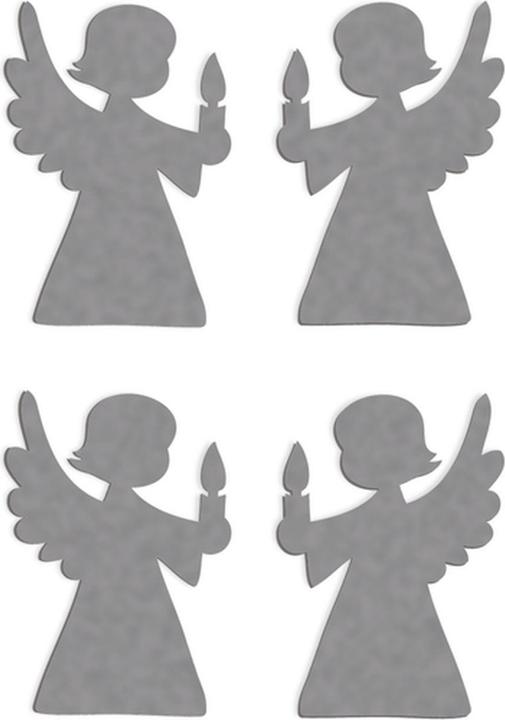 Produktbild HERMA Weihnachtssticker Engel 1 Blatt, 4 Sticker
