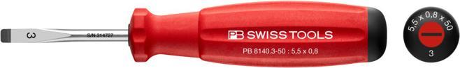 Produktbild PB Swiss Tools Schraubenzieher PB 8140 3-50 (Schlitz)