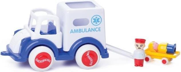 Immagine prodotto Viking Toys Auto Jumbo ambulanza con figure P.6 (045-1257)