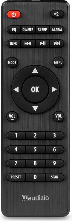 Immagine prodotto Audizio DAB+ Radio Vieste Weiss, Radio Tuner: FM, DAB+ (FM, DAB, Bluetooth)
