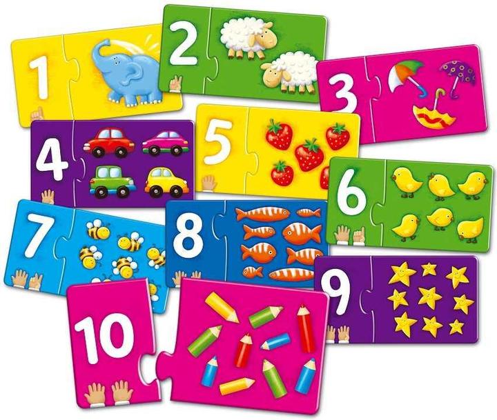 Immagine prodotto Montessori Puzzle doppio: divertimento per contare ® di Far far land