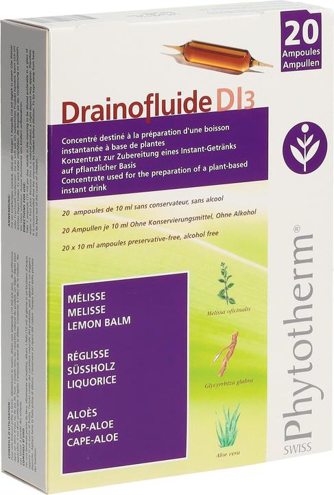 Produktbild Drainofluid Drainofluide Ampullen Darm (20 Stück, Flüssigkeit, 355 g)