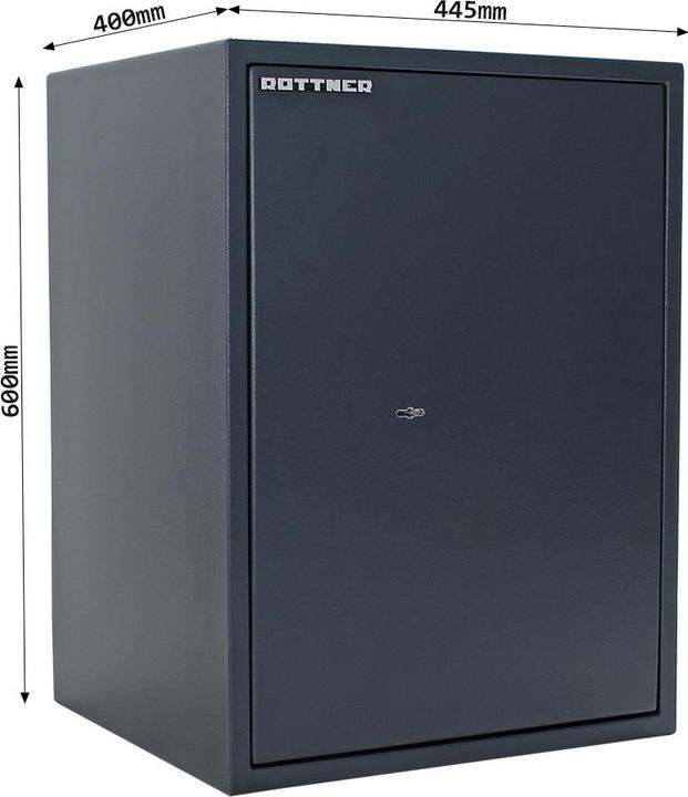 Rottner Möbeltresor S2 PowerSafe 600 IT Doppelbartschloss (56 l)