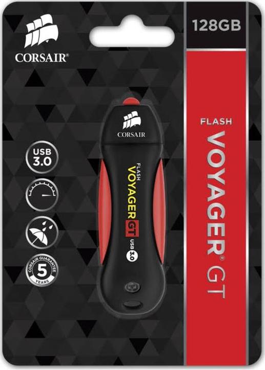 Produktbild Corsair Flash Voyager GT (128 GB, USB 3.0, USB-A)