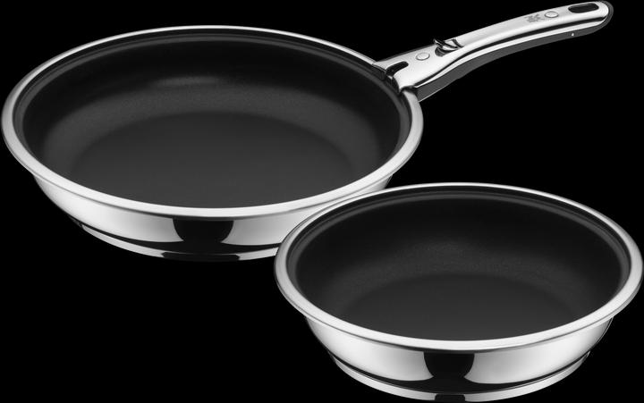 WMF Compact Cuisine Cookware 3-Piece Set (Pan set + pot set, Stainless steel)
