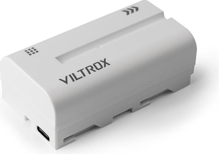Image du produit Viltrox NP F550 Battery 2200mah avec port de chargement USB C (Batterie)