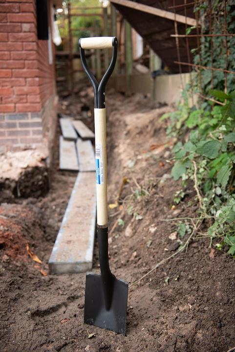 Actual product image Silverline Digging spade 1100 mm