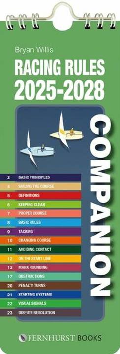 Produktbild Racing Rules Companion 2025-2028 (Englisch, Bryan Willis, 2024)