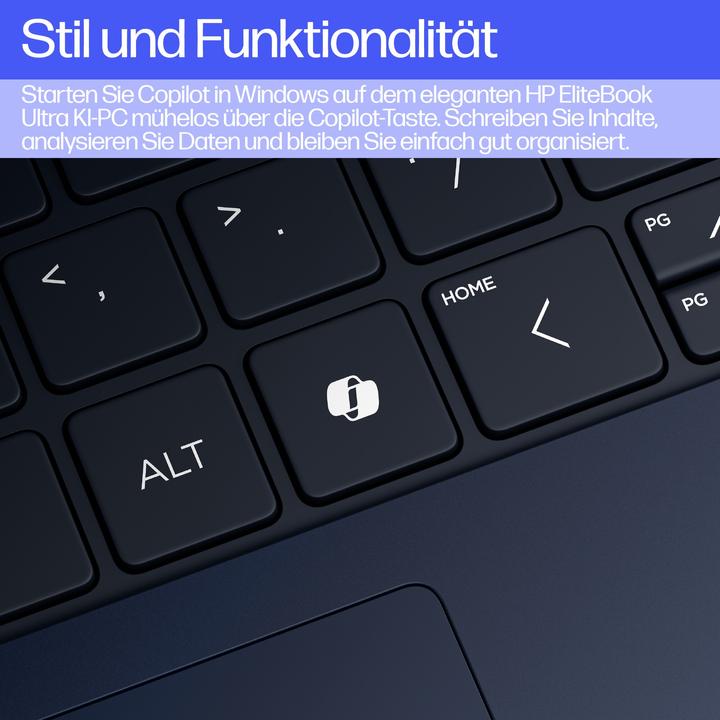 Image du produit HP EliteBook Ultra G1q (14", Snapdragon X Elite X1E-78-100, 16 Go, 512 Go, DE)